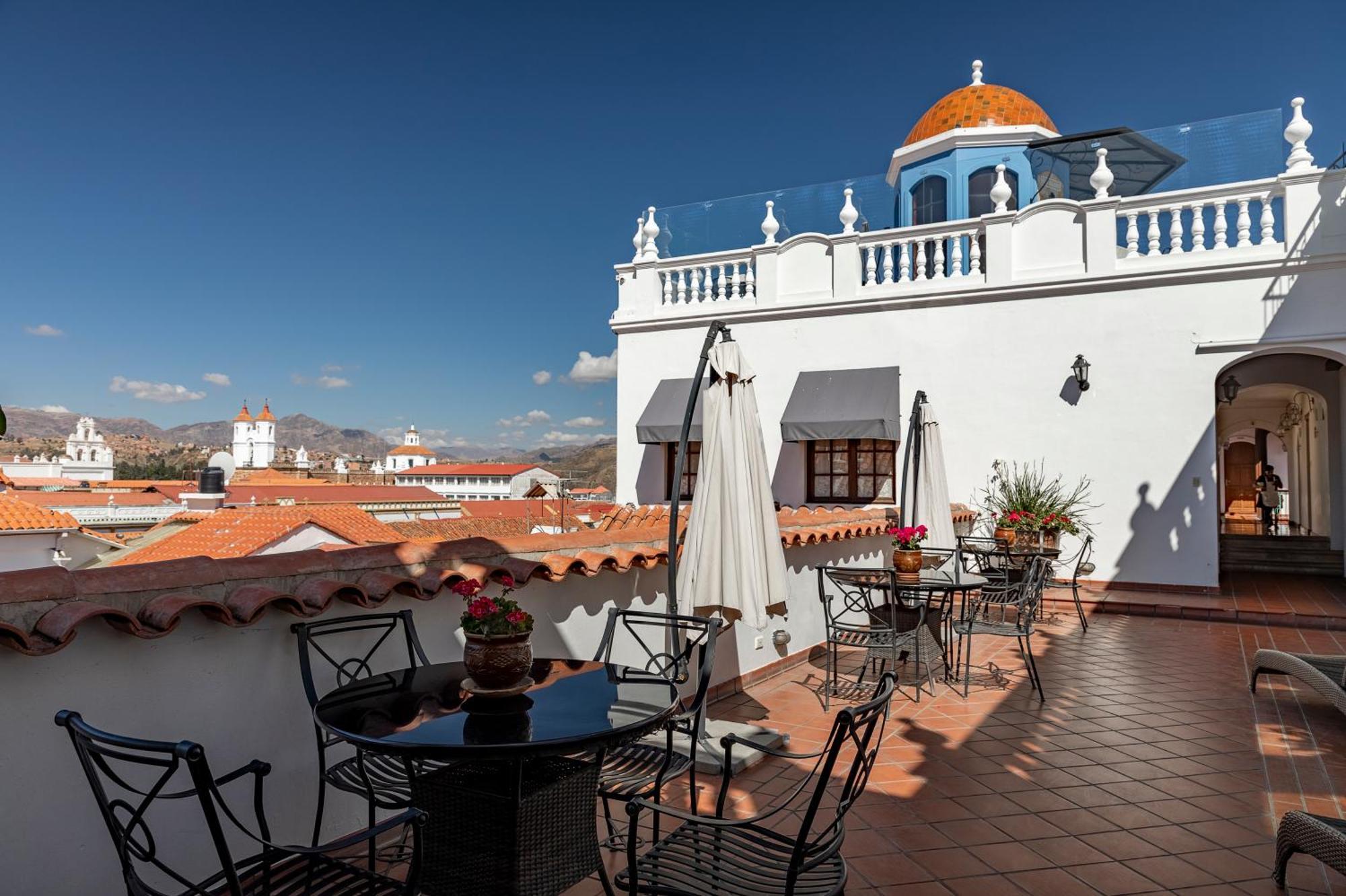 Parador Santa Maria La Real スクレ エクステリア 写真